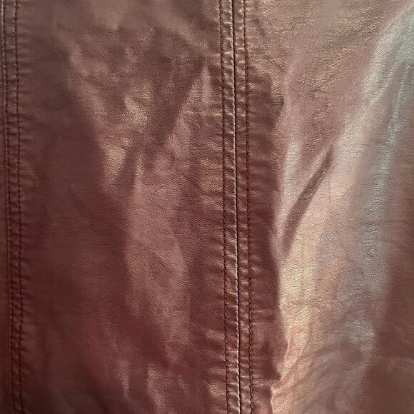 Free People Elegant Burgundy Skirt - Picture 6 of 7